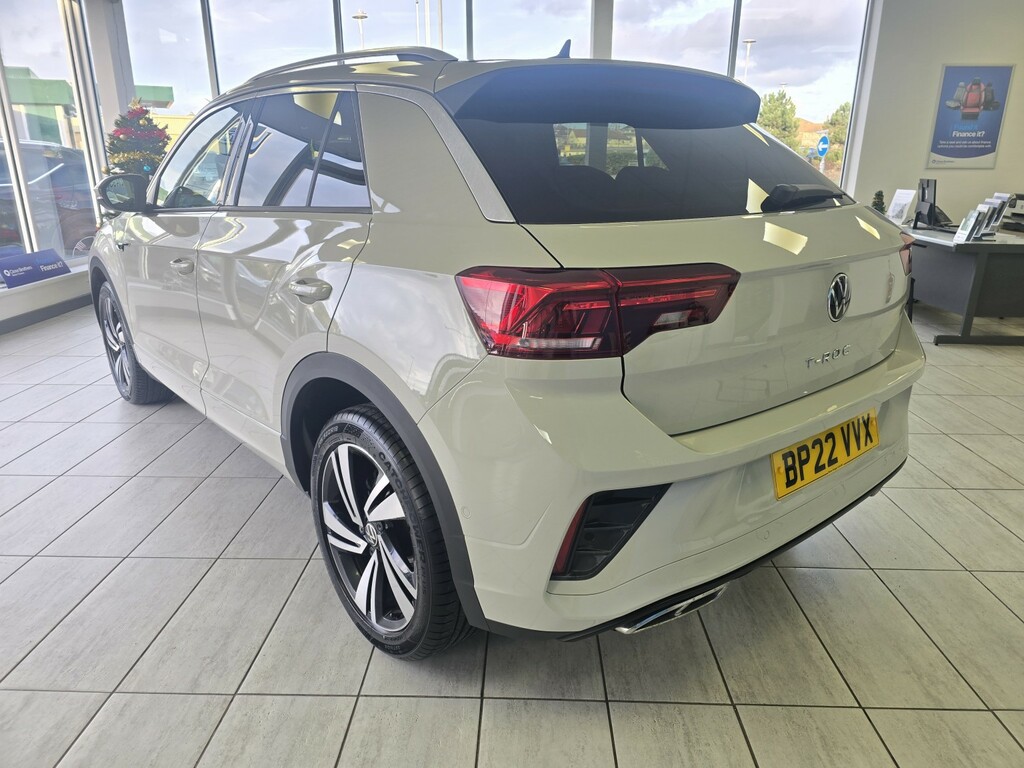 Volkswagen T-Roc 1.5 Tsi R-line BP22VVX Grey #4