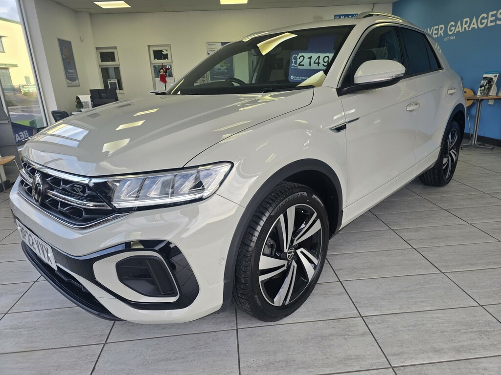 Volkswagen T-Roc 1.5 Tsi R-line BP22VVX Grey #2