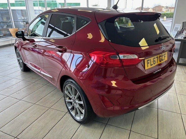 Ford Fiesta 1.0 T Ecoboost Vignale FL67GCF Red #3
