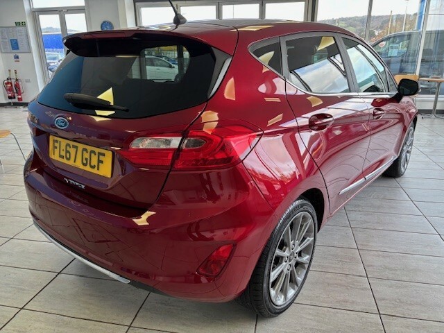 Ford Fiesta 1.0 T Ecoboost Vignale FL67GCF Red #4