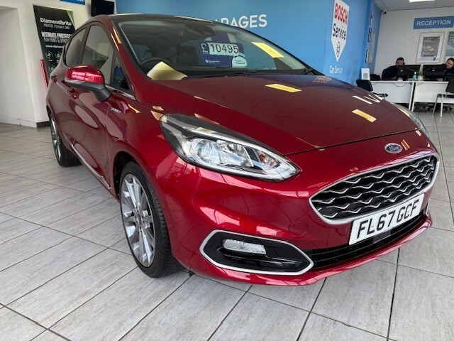 Ford Fiesta 1.0 T Ecoboost Vignale Red