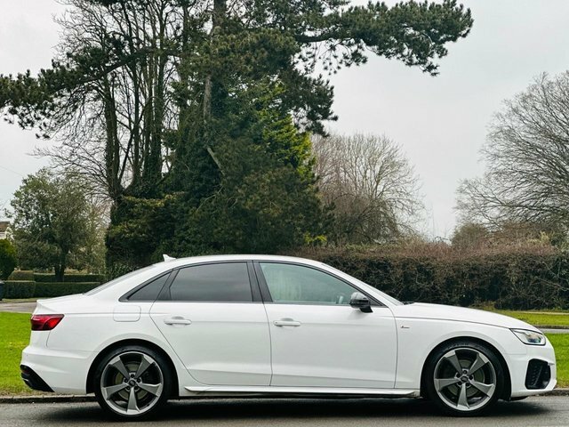 Audi A4 2.0 Tfsi 35 Black Edition Saloon S Tron DX20WHE Black #4