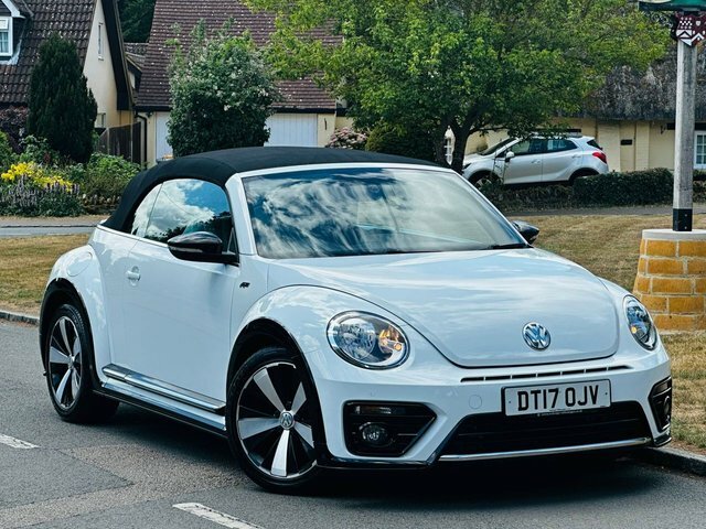 Volkswagen Beetle 2.0 Tdi Bluemotion Tech R-line Cabriolet Diese White #3