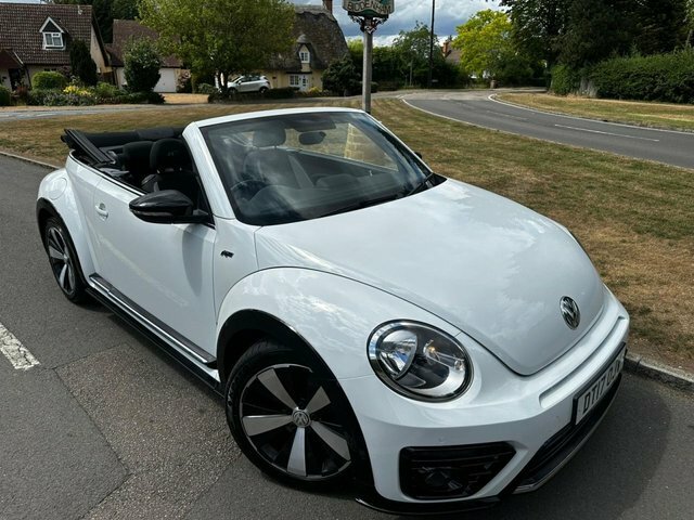 Volkswagen Beetle 2.0 Tdi Bluemotion Tech R-line Cabriolet Diese White #5