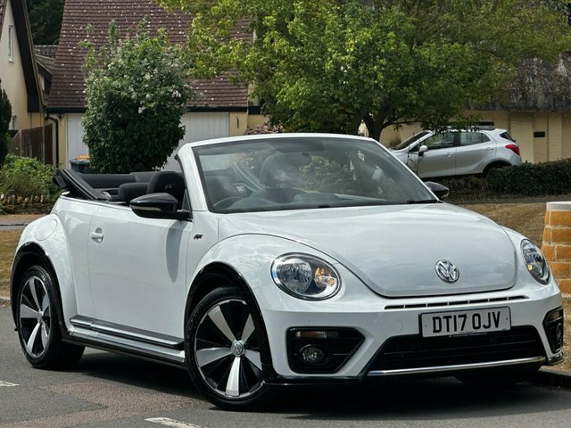 Volkswagen Beetle 2.0 Tdi Bluemotion Tech R-line Cabriolet Diese White #2