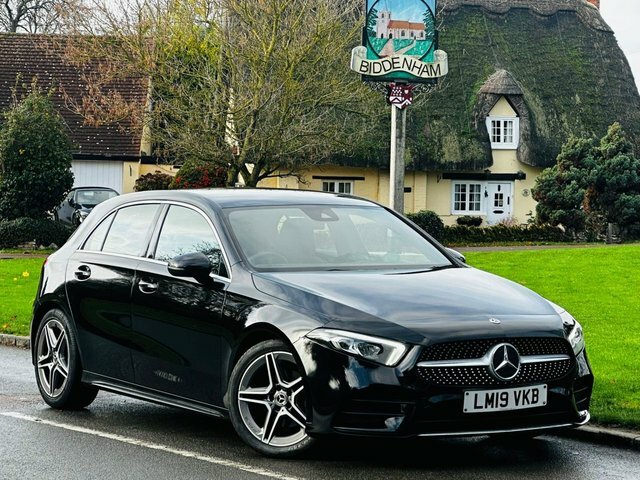 Mercedes-Benz A Class 1.3 A180 Amg Line Hatchback Euro LM19VKB Black #2