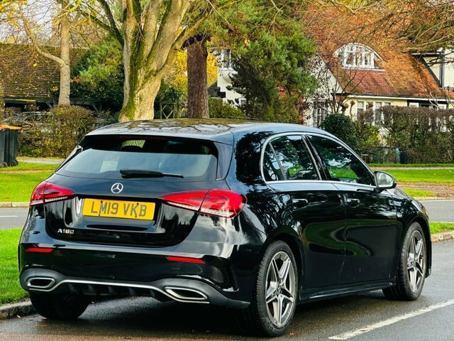 Mercedes-Benz A Class 1.3 A180 Amg Line Hatchback Euro LM19VKB Black #5