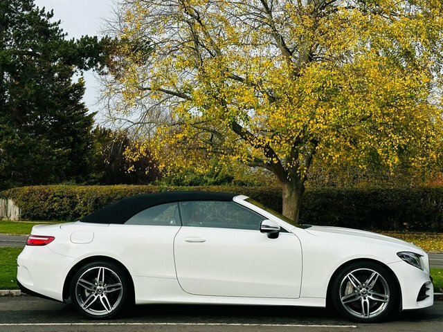 Mercedes-Benz E Class 2.0 E300 Amg Line Cabriolet G-tronic E White #6
