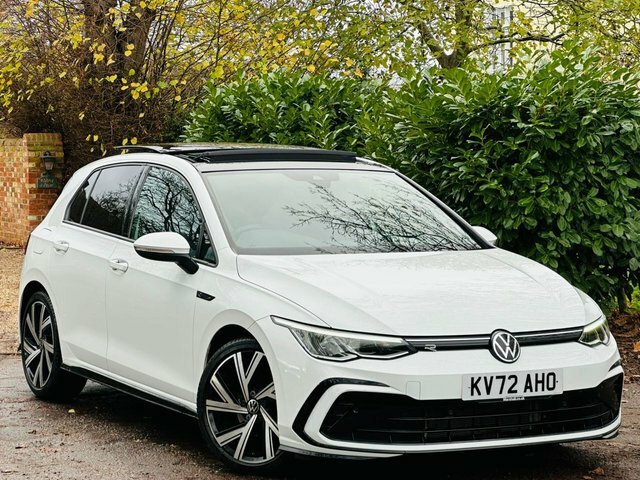 Volkswagen Golf 1.5 Tsi R-line Hatchback Euro 6 KV72AHO White #2