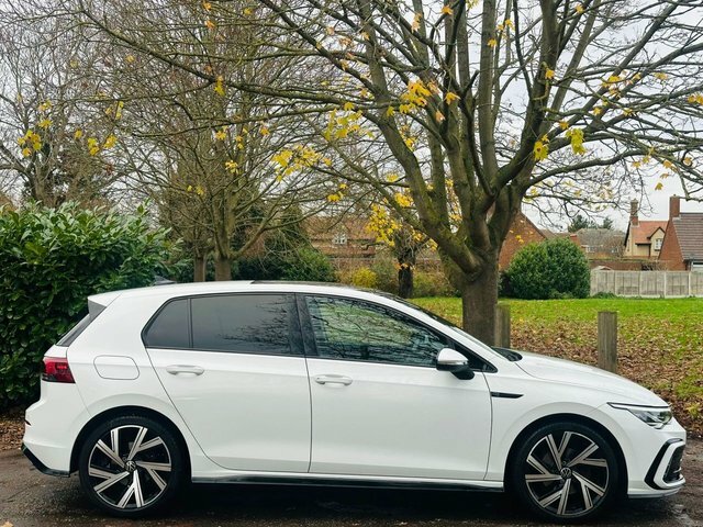 Volkswagen Golf 1.5 Tsi R-line Hatchback Euro 6 KV72AHO White #6