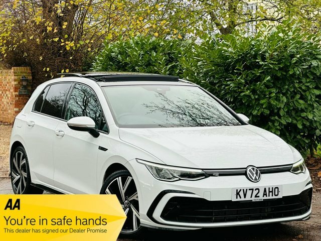 Volkswagen Golf 1.5 Tsi R-line Hatchback Euro 6 KV72AHO White