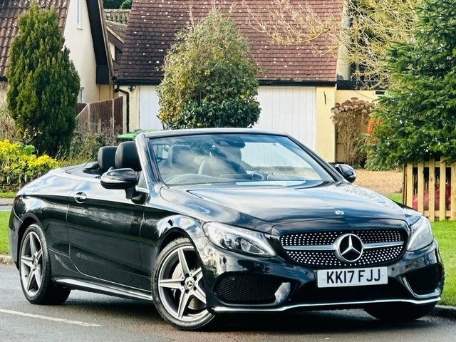 Mercedes-Benz C Class 2.1 C250d Amg Line Premium Plus Cabriolet Di KK17FJJ Black #3