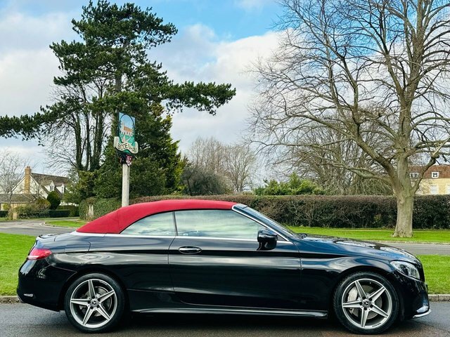 Mercedes-Benz C Class 2.1 C250d Amg Line Premium Plus Cabriolet Di KK17FJJ Black #4
