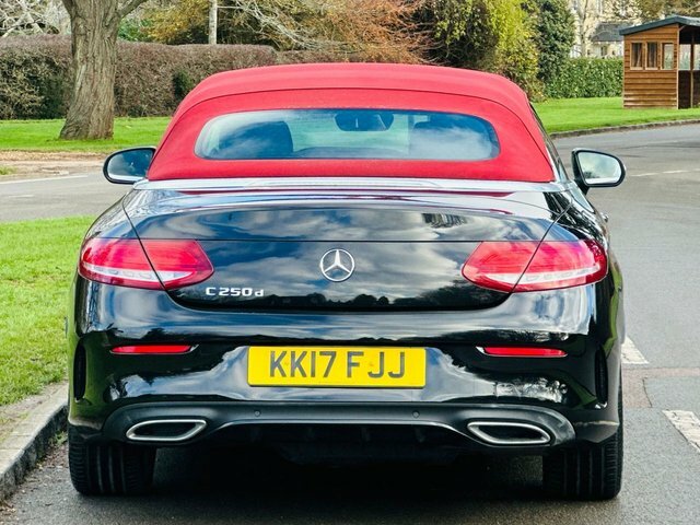 Mercedes-Benz C Class 2.1 C250d Amg Line Premium Plus Cabriolet Di KK17FJJ Black #6