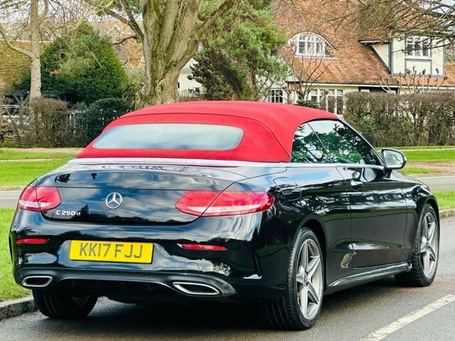 Mercedes-Benz C Class 2.1 C250d Amg Line Premium Plus Cabriolet Di KK17FJJ Black #5