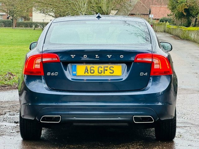 Volvo S60 2.0 D4 Se Lux Nav Saloon Geartronic Eur Blue #6