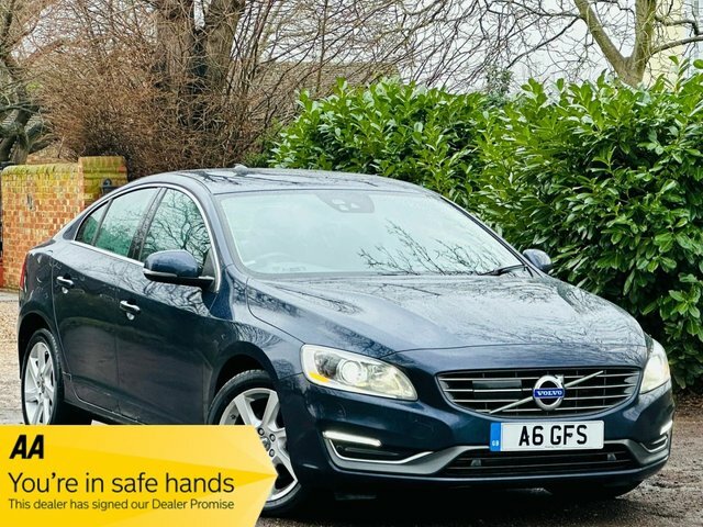 Volvo S60 2.0 D4 Se Lux Nav Saloon Geartronic Eur Blue
