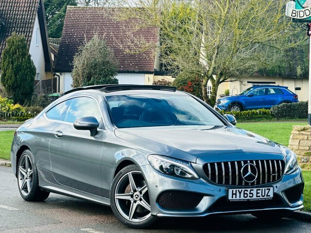 Mercedes-Benz C Class 2.1 C220d Amg Line Premium Coupe G-tr HY65EUZ Grey #3