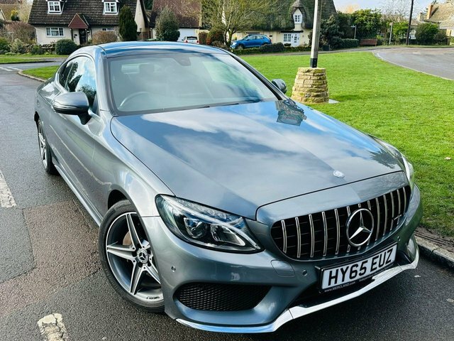 Mercedes-Benz C Class 2.1 C220d Amg Line Premium Coupe G-tr HY65EUZ Grey #4