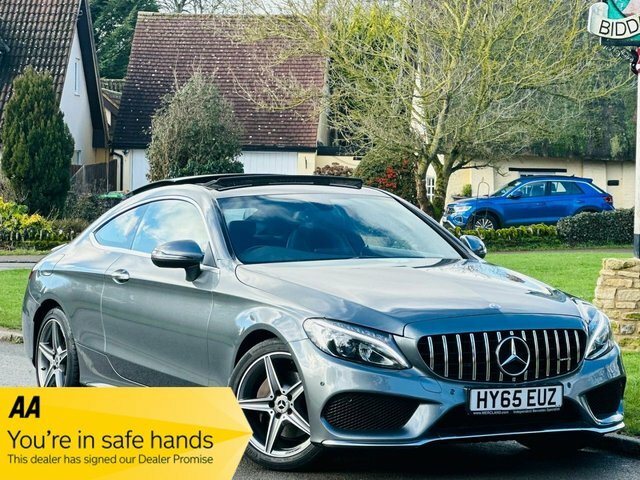 Mercedes-Benz C Class 2.1 C220d Amg Line Premium Coupe G-tr Grey