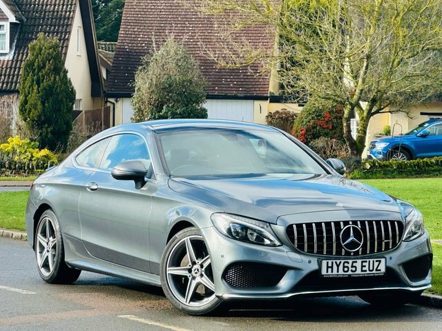 Mercedes-Benz C Class 2.1 C220d Amg Line Premium Coupe G-tr HY65EUZ Grey #2