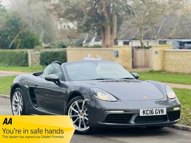 Porsche 718 Boxster 2.0T Convertible Pdk Euro 6 S S 300 Grey