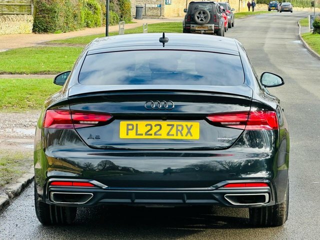 Audi A5 2.0 Tfsi 45 Black Edition Sportback S T PL22ZRX Black #6