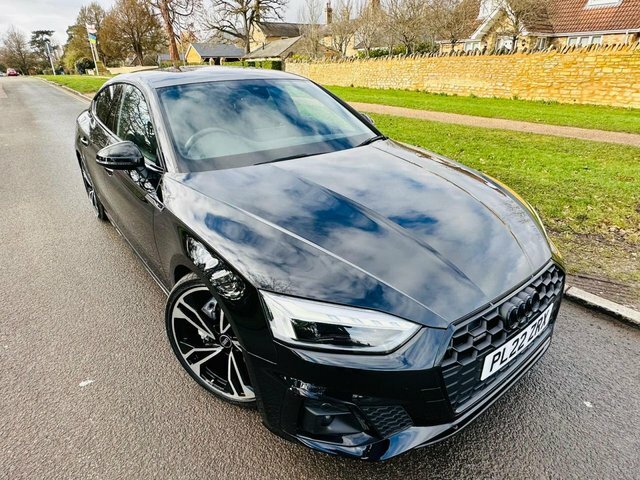 Audi A5 2.0 Tfsi 45 Black Edition Sportback S T PL22ZRX Black #3
