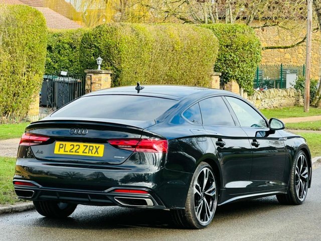 Audi A5 2.0 Tfsi 45 Black Edition Sportback S T PL22ZRX Black #5
