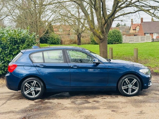 BMW 1 Series 1.5 116D Sport Hatchback Euro 6 S Blue #5