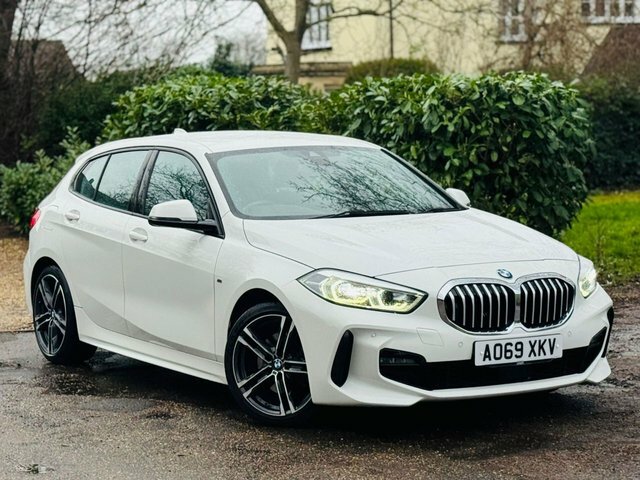 BMW 1 Series 2.0 118D M Sport Hatchback Euro 6 AO69XKV White #3