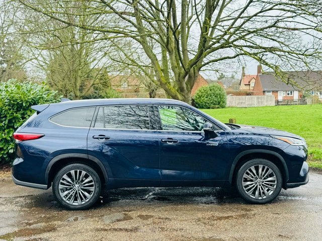 Toyota Highlander 2.5 Vvt-h Excel Suv Hybrid Cvt 4Wd Euro Blue #5