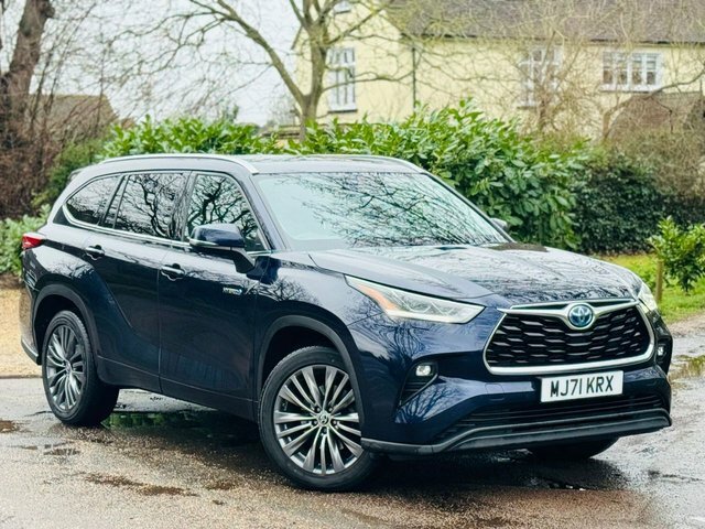 Toyota Highlander 2.5 Vvt-h Excel Suv Hybrid Cvt 4Wd Euro Blue #2
