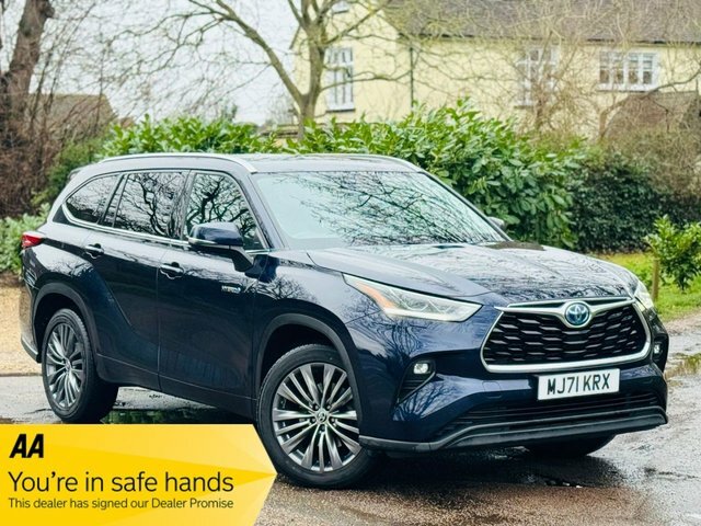 Toyota Highlander 2.5 Vvt-h Excel Suv Hybrid Cvt 4Wd Euro Blue