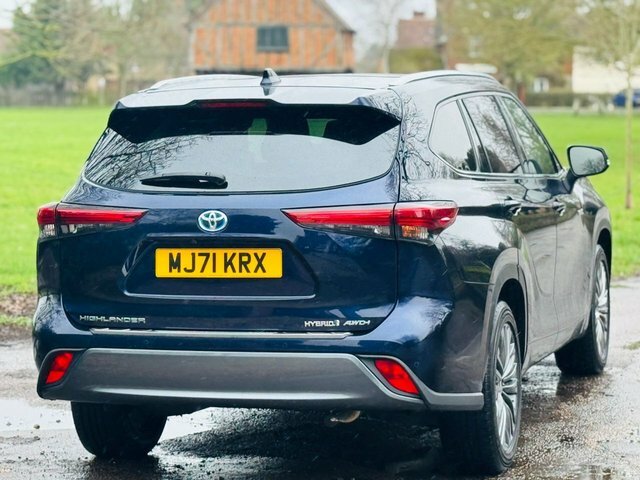 Toyota Highlander 2.5 Vvt-h Excel Suv Hybrid Cvt 4Wd Euro Blue #6