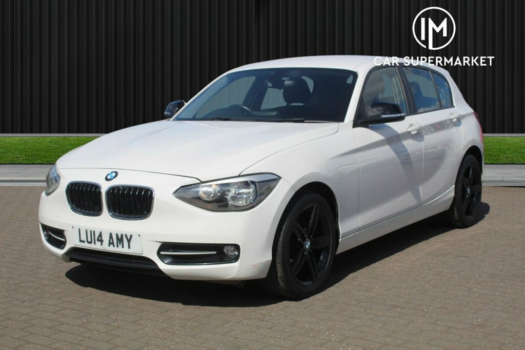 BMW 1 Series 1.6L Sport LU14AMY White #5