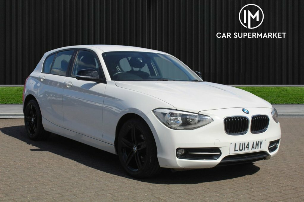 BMW 1 Series 1.6L Sport LU14AMY White #4