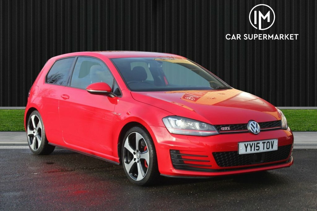Volkswagen Golf 2L Gti Performance YY15TOV Red #4