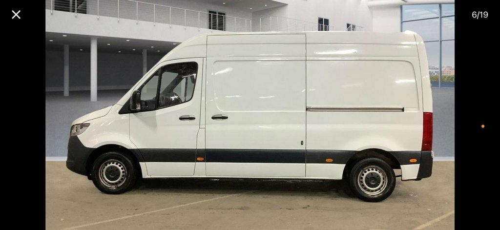 Mercedes-Benz Sprinter 2.1L Null PL19TLX White #4