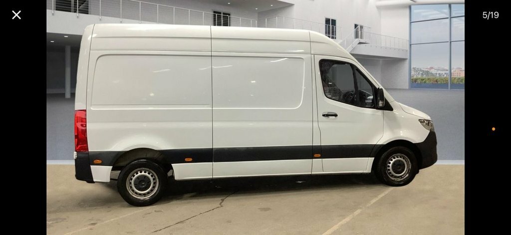Mercedes-Benz Sprinter 2.1L Null PL19TLX White #6