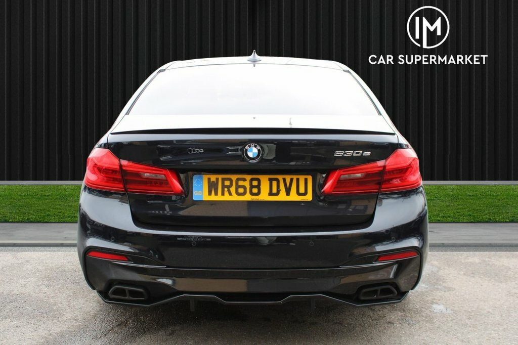 BMW 5 Series 2L M Sport WR68DVU Black #6