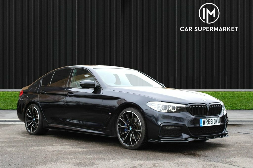 BMW 5 Series 2L M Sport WR68DVU Black #3