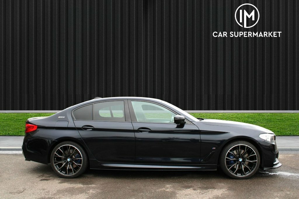 BMW 5 Series 2L M Sport WR68DVU Black #4