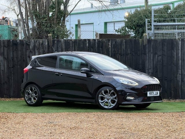 Ford Fiesta 1.0T Ecoboost St-line Edition Hatchback YR71JJK Black #6