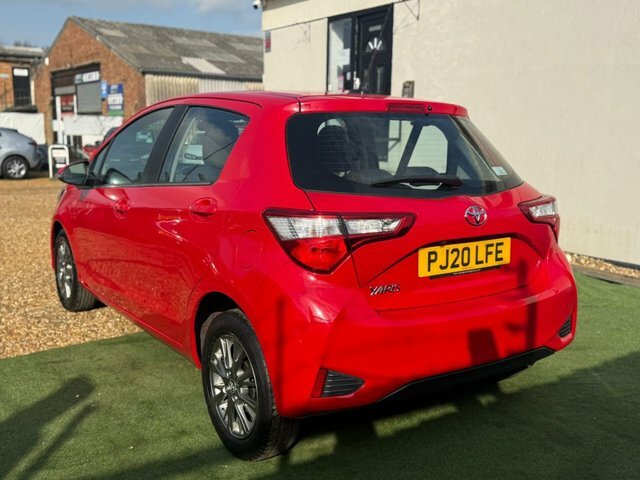 Toyota Yaris 1.5 Vvt-i Icon Hatchback Cvt Euro 6 11 Red #5