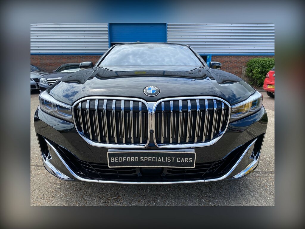 BMW 7 Series 745Le Xdrive Black #2