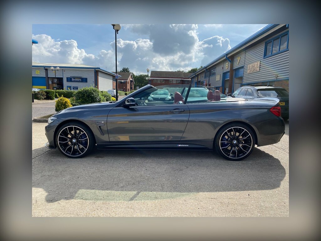 BMW 4 Series 435D Xdrive M Sport 2-Door Grey #6