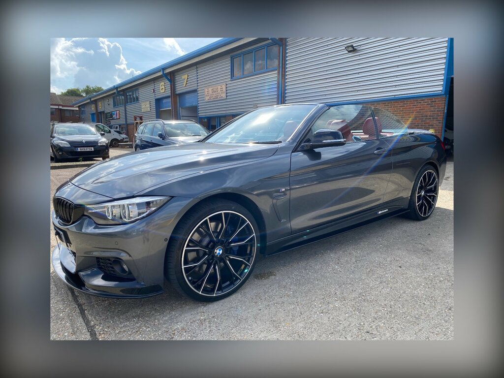 BMW 4 Series 435D Xdrive M Sport 2-Door Grey #5