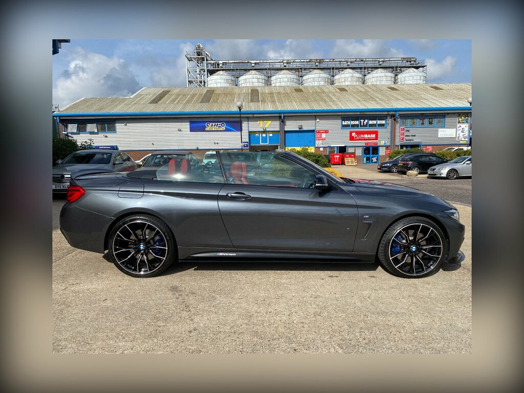 BMW 4 Series 435D Xdrive M Sport 2-Door Grey #3