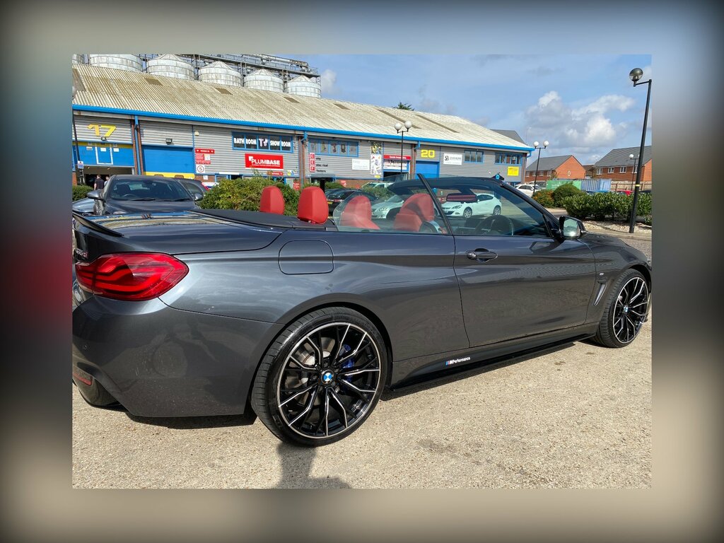 BMW 4 Series 435D Xdrive M Sport 2-Door Grey #4